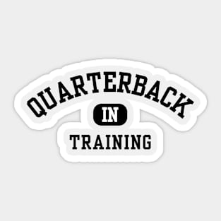 Quarterback in Training Sticker